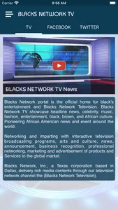 BLACKS NETWORK TV screenshot 1