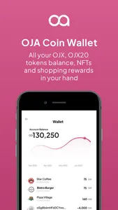 OJA Coin (OJX) Wallet screenshot 1