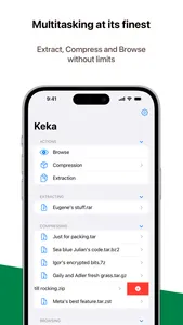 Keka screenshot 4