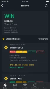 Bione: Signal Crypto Trading screenshot 2