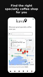 Kava | Specialty Coffee App screenshot 1