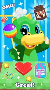 Dinosaur candy factory screenshot 0