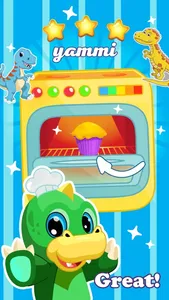 Dinosaur candy factory screenshot 1