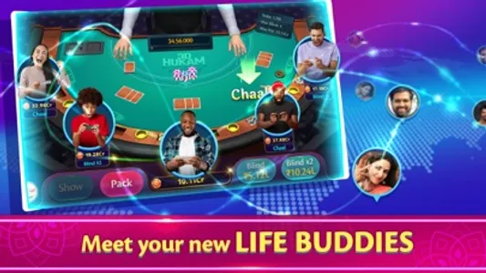 3D Hukam Cards ZingPlay screenshot 3