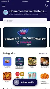 Comemos Pizza Centenario screenshot 1