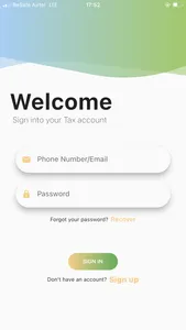 BIRS APP screenshot 1