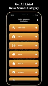 Relax Sounds & Meditation screenshot 1