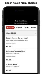 Jolly Boys Pizza & Grill App screenshot 1