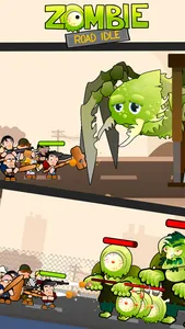 Zombie Road Idle! screenshot 0