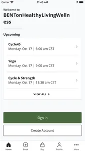BENTonHealthyLivingWellness screenshot 1