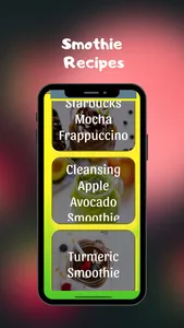 Healthy Smoothie Recipes. screenshot 0