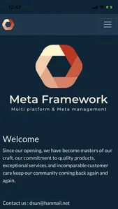 Meta Framework Management screenshot 0