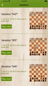 Chess - Classic Caro-Kann screenshot 1