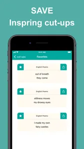 cut-ups: Creative Writing Tool screenshot 4