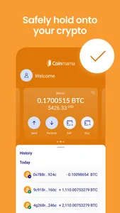 Coinmama: Crypto Wallet App screenshot 1