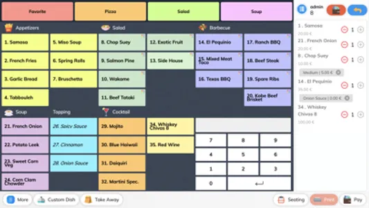 OlivePOS screenshot 1
