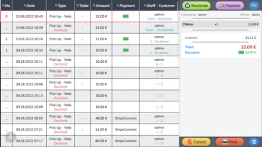 OlivePOS screenshot 3