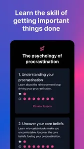 Doer: Overcome Procrastination screenshot 1