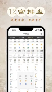 甲子排盘—命理师的专业辅助工具 screenshot 3