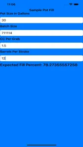 Sample Pot Calc screenshot 0