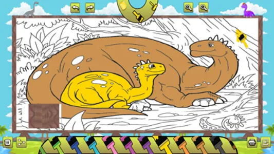 Dinosaurs Puzzle Games screenshot 7