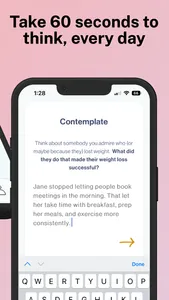 Contemplate Weight Loss screenshot 2