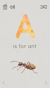 Watercolor ABC flashcards screenshot 1