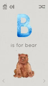 Watercolor ABC flashcards screenshot 2