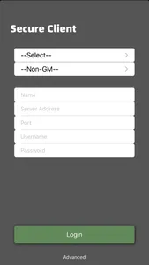 Secure Client screenshot 1
