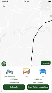 miTaxi Passenger App screenshot 2