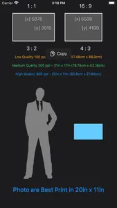 Photo Print Sizes Calculator screenshot 6