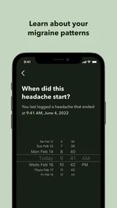 Selene Migraine Study App screenshot 2
