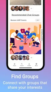 Engayge: LGBTQ+ Social Network screenshot 1