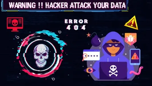 Cyber Hackers Hero Game screenshot 1