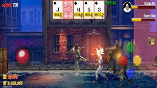 Fighting Skill Poker screenshot 1