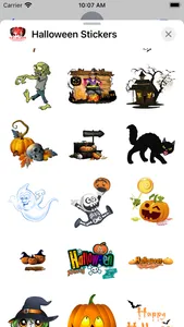 Happy Halloween Scary Stickers screenshot 0