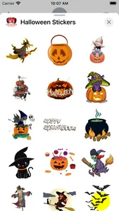 Happy Halloween Scary Stickers screenshot 2