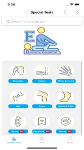 Orthopedic Examination Lite screenshot 1