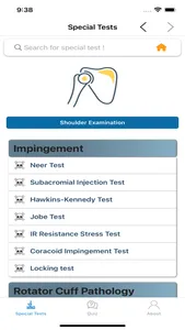 Orthopedic Examination Lite screenshot 2
