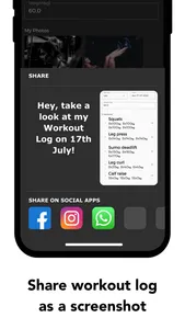 Workout Calendar: Track/Log screenshot 7