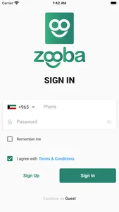 Zooba Foods screenshot 2