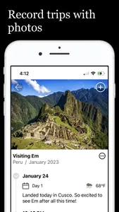Trips 3 - Travel Journal screenshot 1