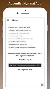 Adventist Hymnal App screenshot 4