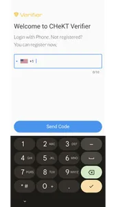 CHeKT Verifier screenshot 0