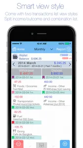 EvoWallet Lite - Money Tracker screenshot 1