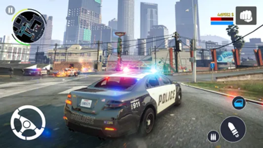 Police Car Chase Driving Games screenshot 0