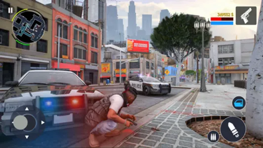 Police Car Chase Driving Games screenshot 1