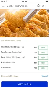 Elenas Fried Chicken screenshot 1