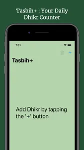 Tasbih : Daily Dhikr Counter screenshot 0