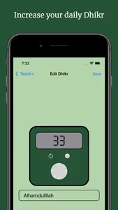 Tasbih : Daily Dhikr Counter screenshot 1